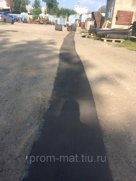 Лента транспортерная(конвейерная) б/у толщина 10 мм ширина 630 мм